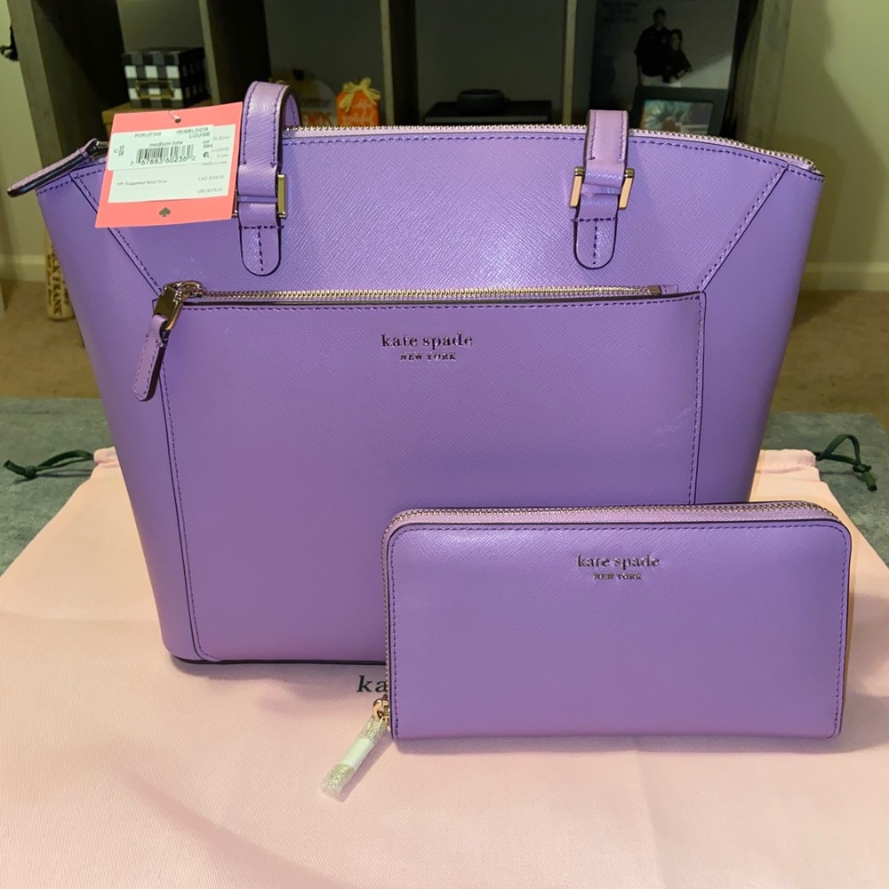 Kate Spade purse and wallet duo